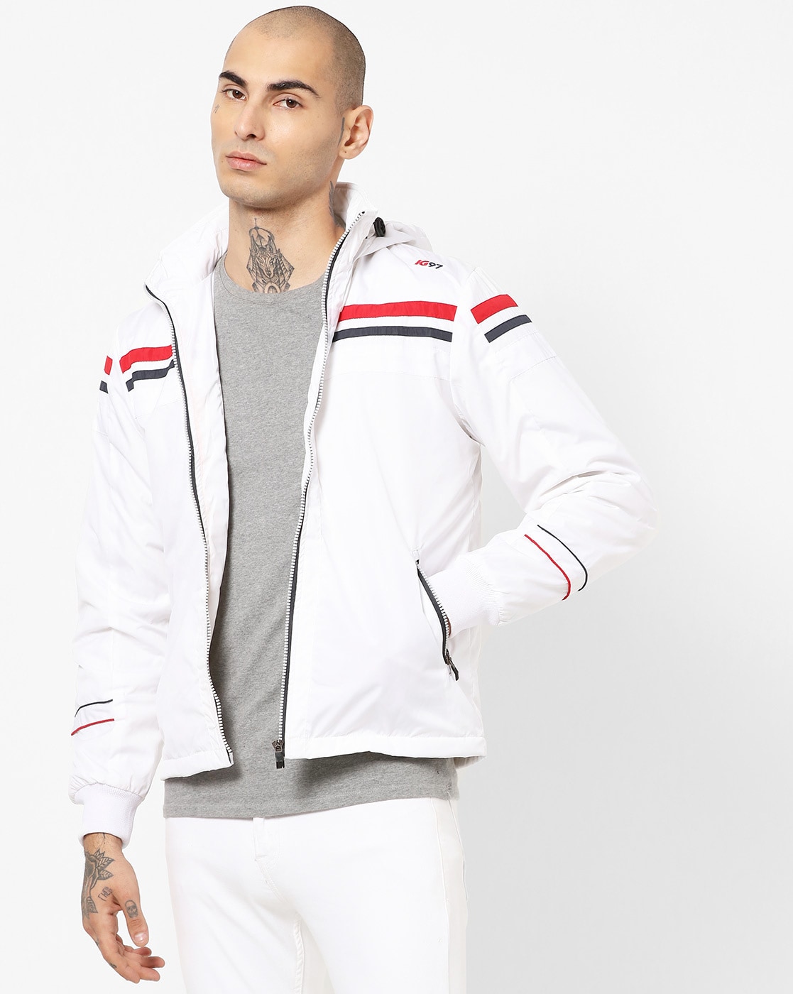 Buy Grey Jackets & Coats for Men by The Indian Garage Co Online | Ajio.com