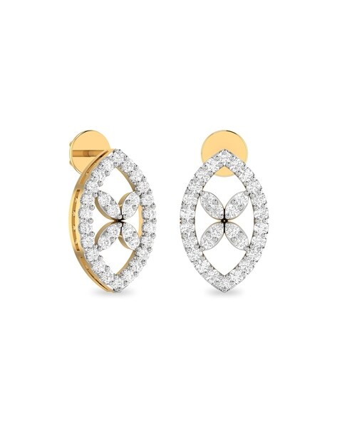 Pcj diamond store earrings