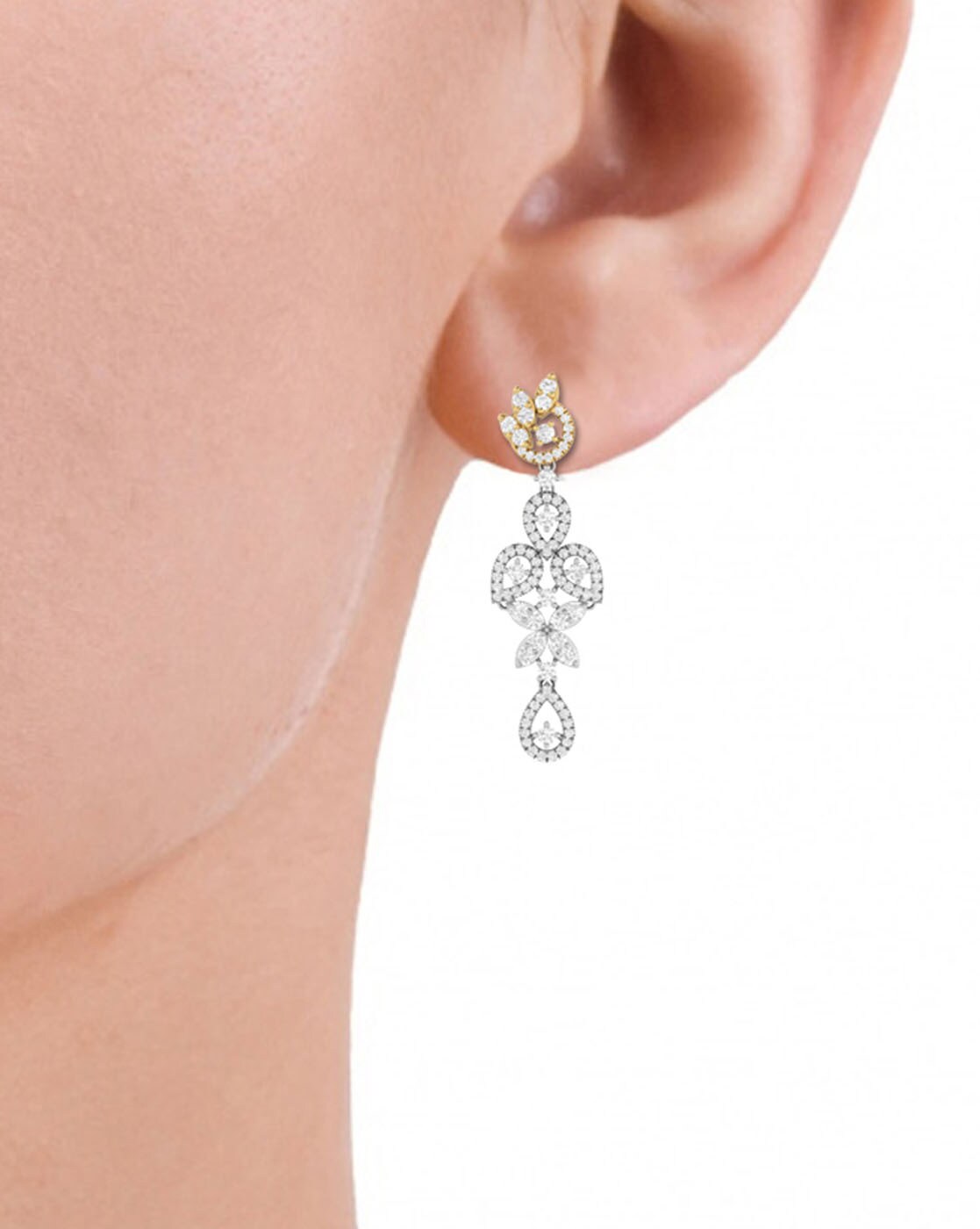 Brilliance Diamond Drop Earrings