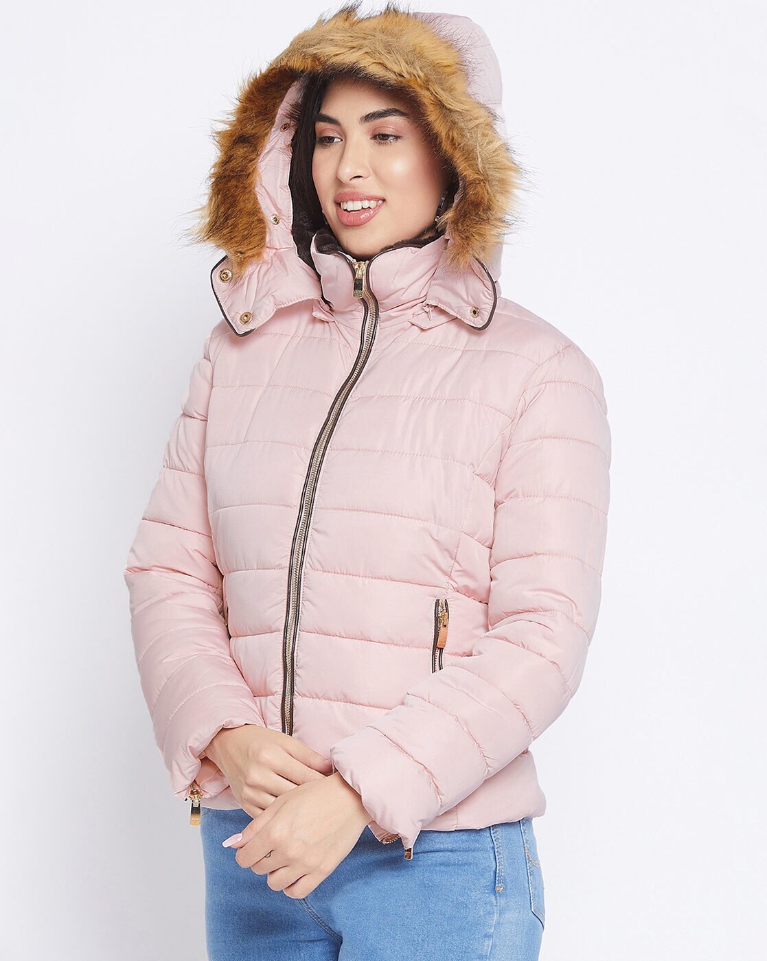 Madame - Winter Essentials include a Pink Jacket for Sure. Shop more  Glamly.com #Madame #BeEveryoneUR #WinterHues #Glamly #Jacket | Facebook