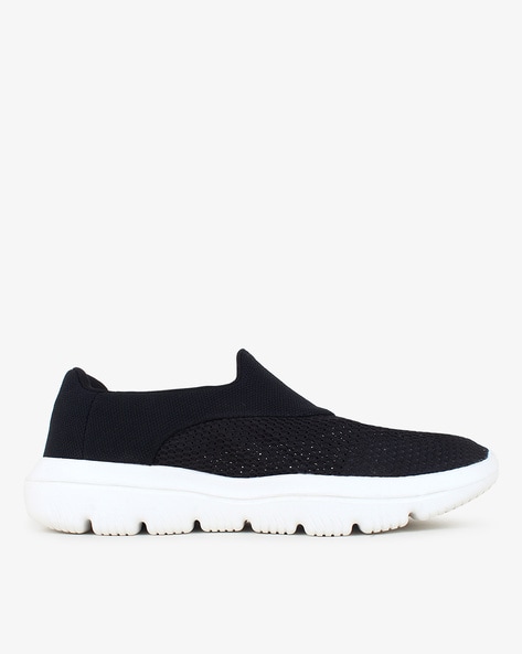 Skechers textured slip-on casual sale shoes