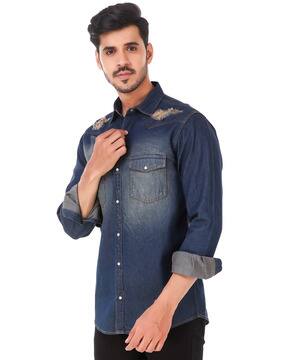 Best Offers on Denim shirts upto 20-71 