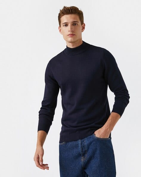Buy Navy Blue Sweaters & Cardigans for Men by Koton Online | Ajio.com