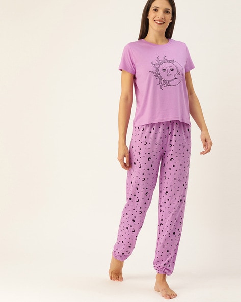 Ladies 2025 cuffed pyjamas