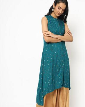 Buy Teal Kurtas for Women by AVAASA MIX 