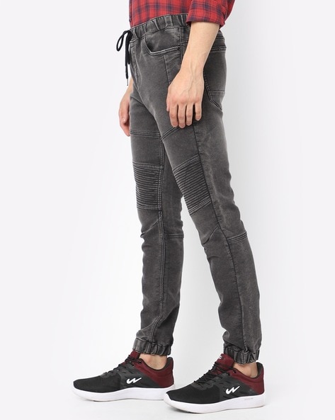 Biker clearance panel jeans