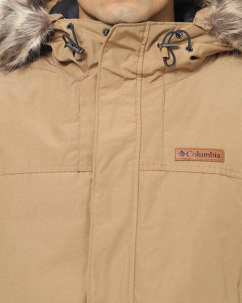 columbia fur jacket