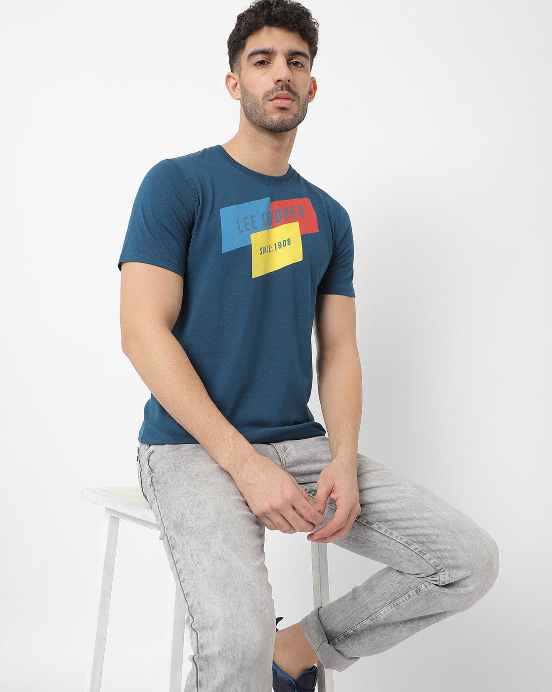 lee cooper round neck t shirts