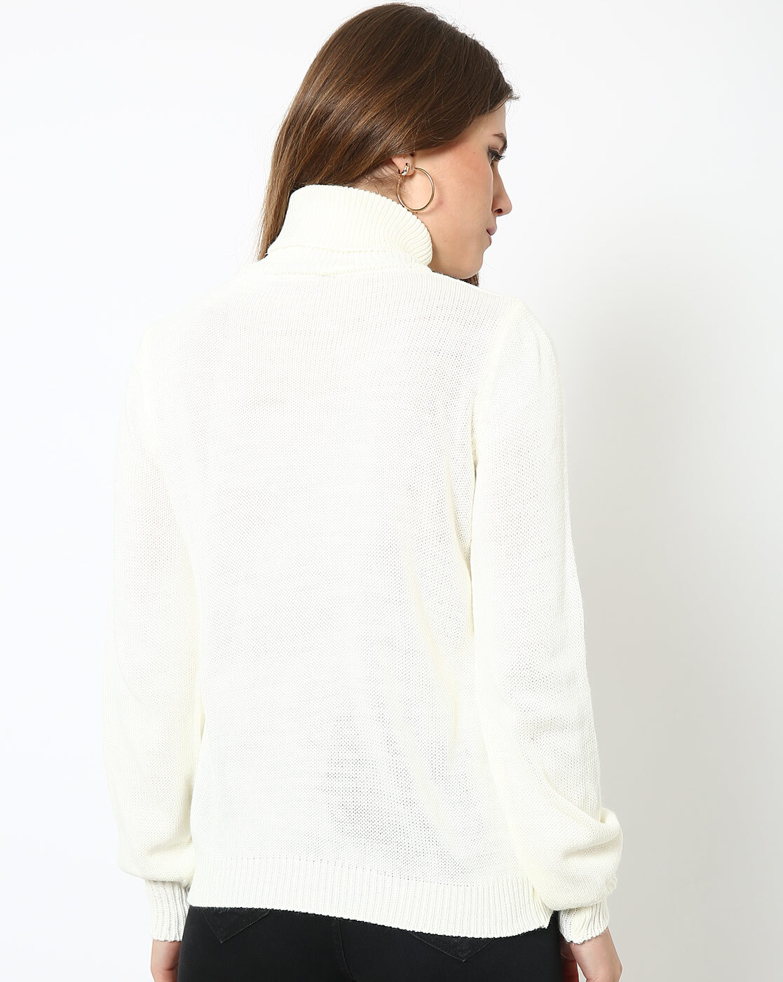 Buy Ecru Sweaters & Cardigans for Women by TRENDYOL Online