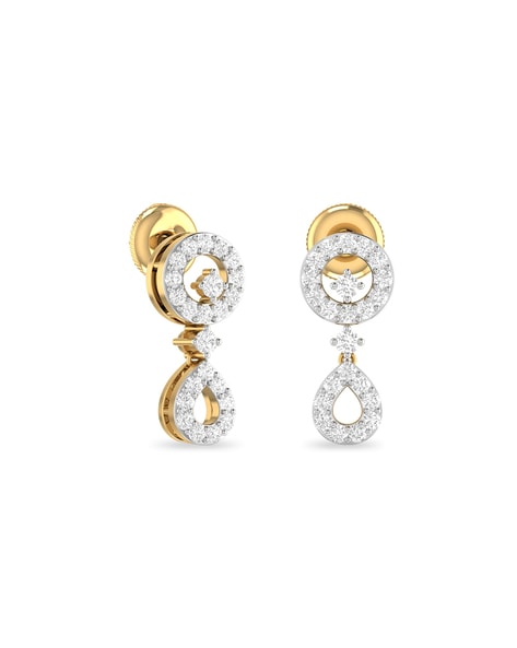 Buy Joyalukkas 18 kt Gold & Diamond Earrings Online At Best Price @ Tata  CLiQ-sgquangbinhtourist.com.vn
