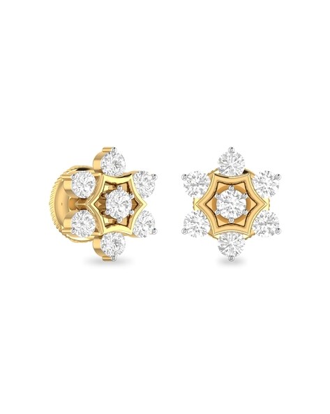 300+ Gold Earring Designs Online at Best Price - Candere by Kalyan Jewellers