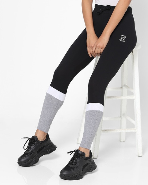 Buy Grey Leggings for Women by Teamspirit Online