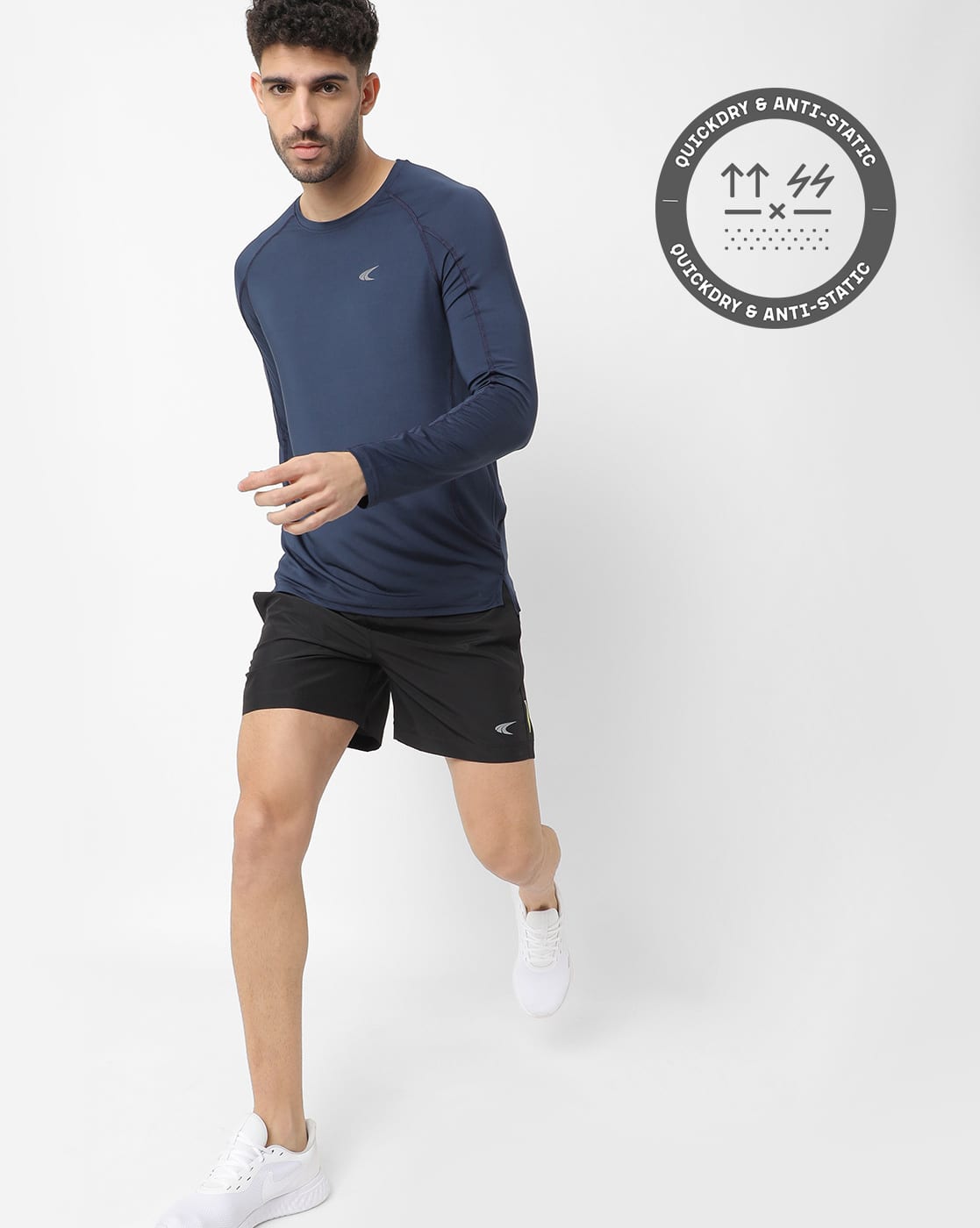 Buy Navy Blue Tshirts for Men by PERFORMAX Online | Ajio.com