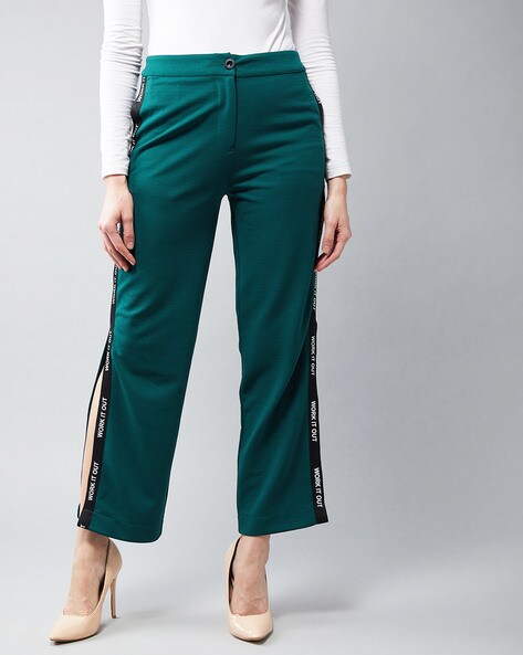 Devi creation Regular Fit Women Dark Green Trousers - Buy Devi creation  Regular Fit Women Dark Green Trousers Online at Best Prices in India |  Flipkart.com