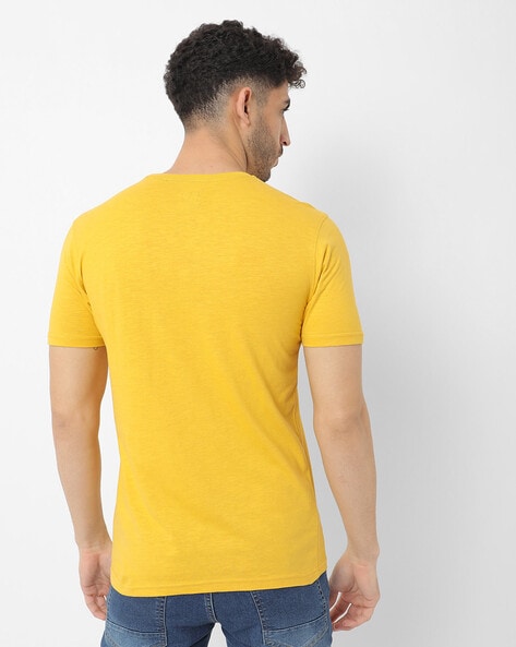 Buy Yellow Tshirts for Men by DNMX Online