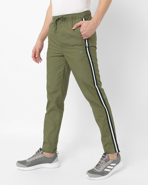 Pivl Striped Men Dark Green Track Pants - Buy Pivl Striped Men Dark Green Track  Pants Online at Best Prices in India | Flipkart.com