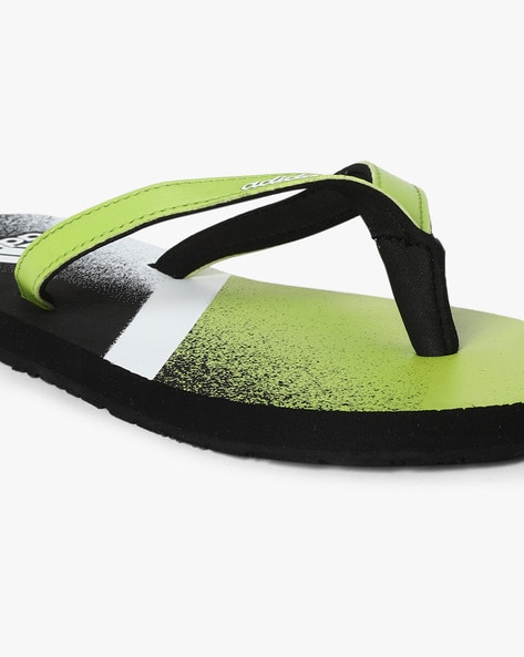 Buy Green Black Flip Flop Slippers for Women by ADIDAS Online