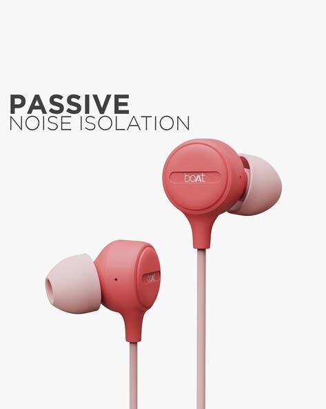 Bassheads 103 Mint Pink Headphones