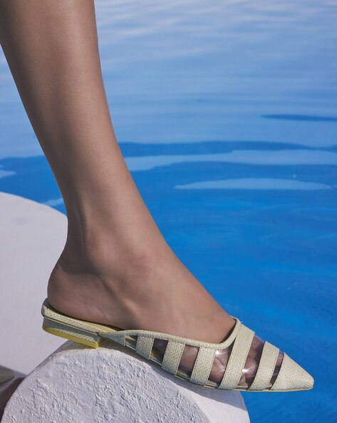 Cult gaia alia perspex and leather mules store