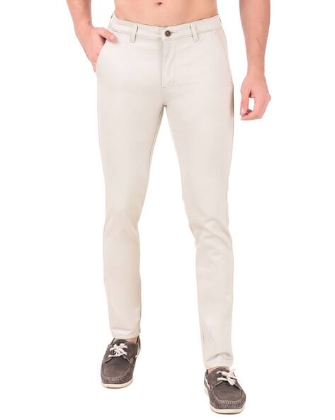 Cream Trousers \u0026 Pants for Men by Tim N 