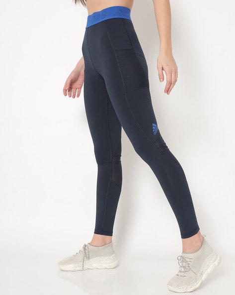 Buy Blue Leggings for Women by ADIDAS Online