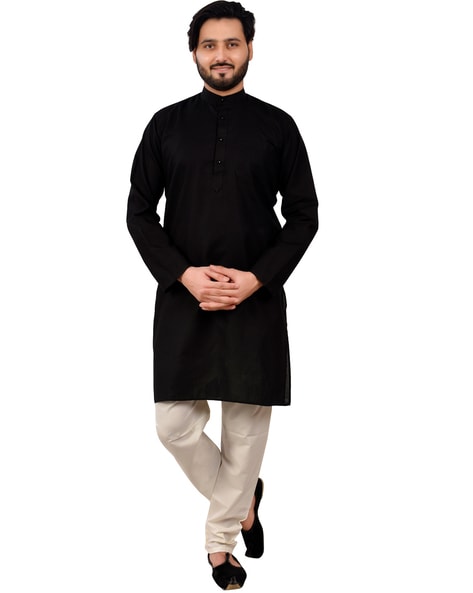 kurta pyjama with loafers