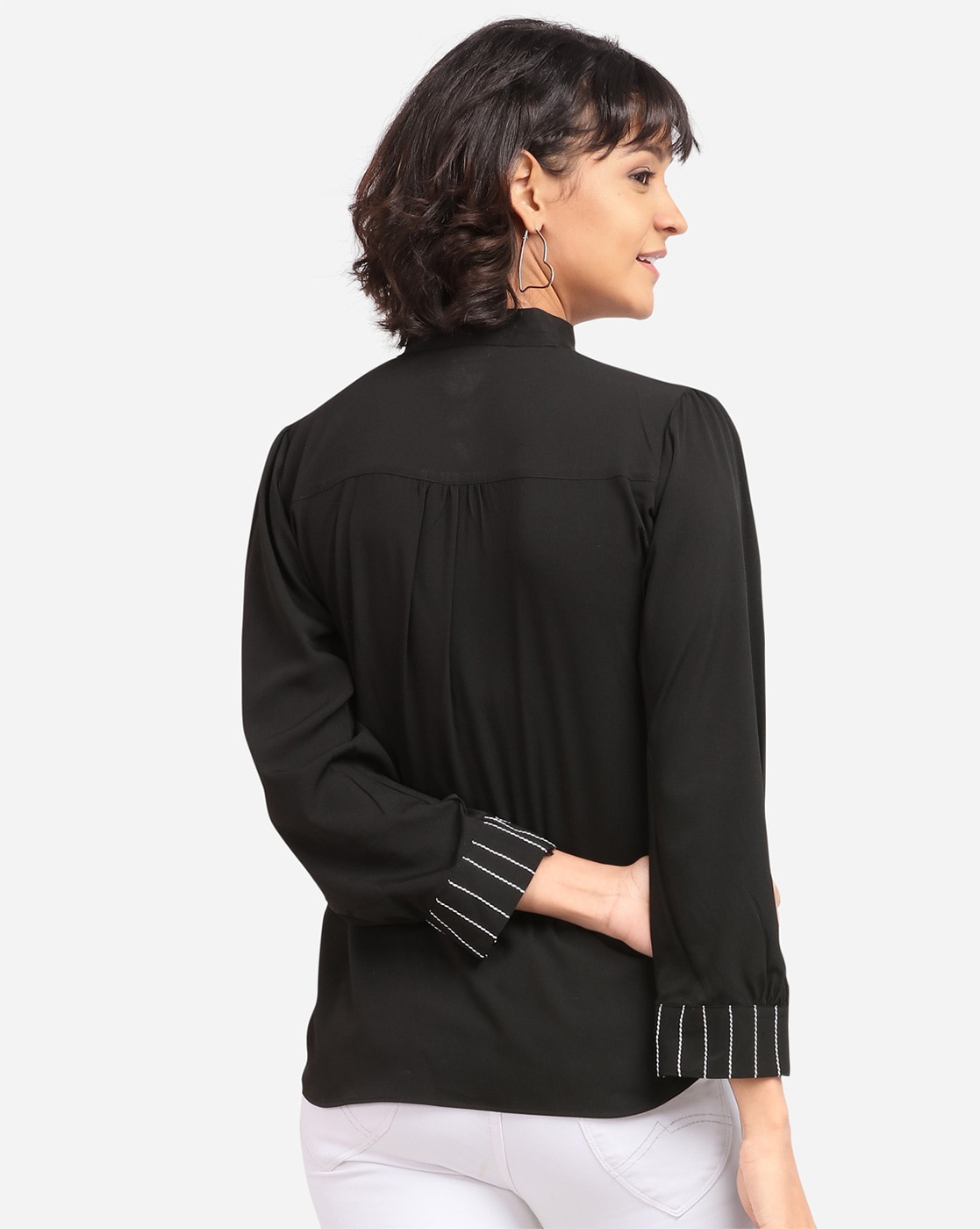 Buy Black Tops for Women by Clothzy Online