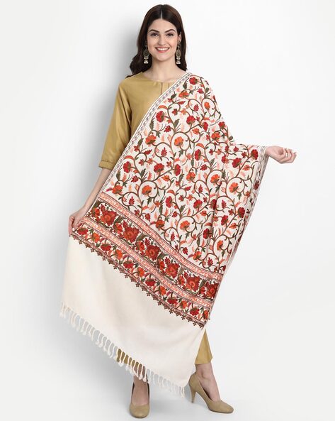 Florap Embroidery Stole Price in India