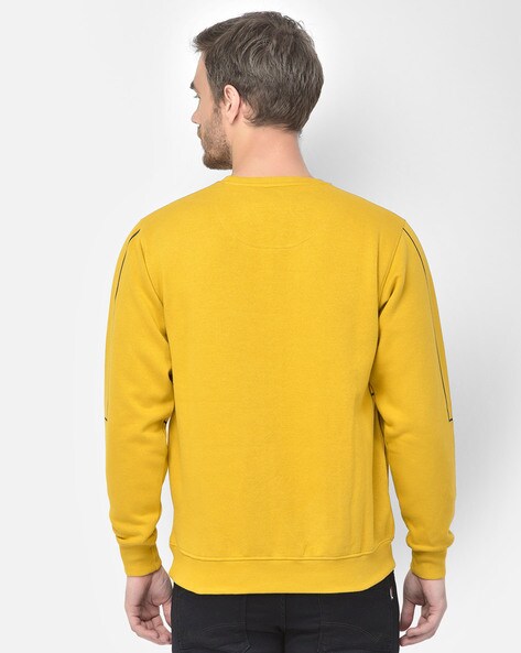 Canary yellow outlet sweatshirt