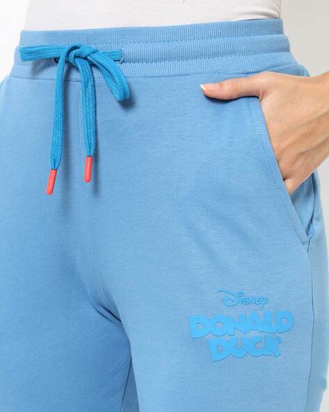 Buy Blue Track Pants for Women by Disney Online