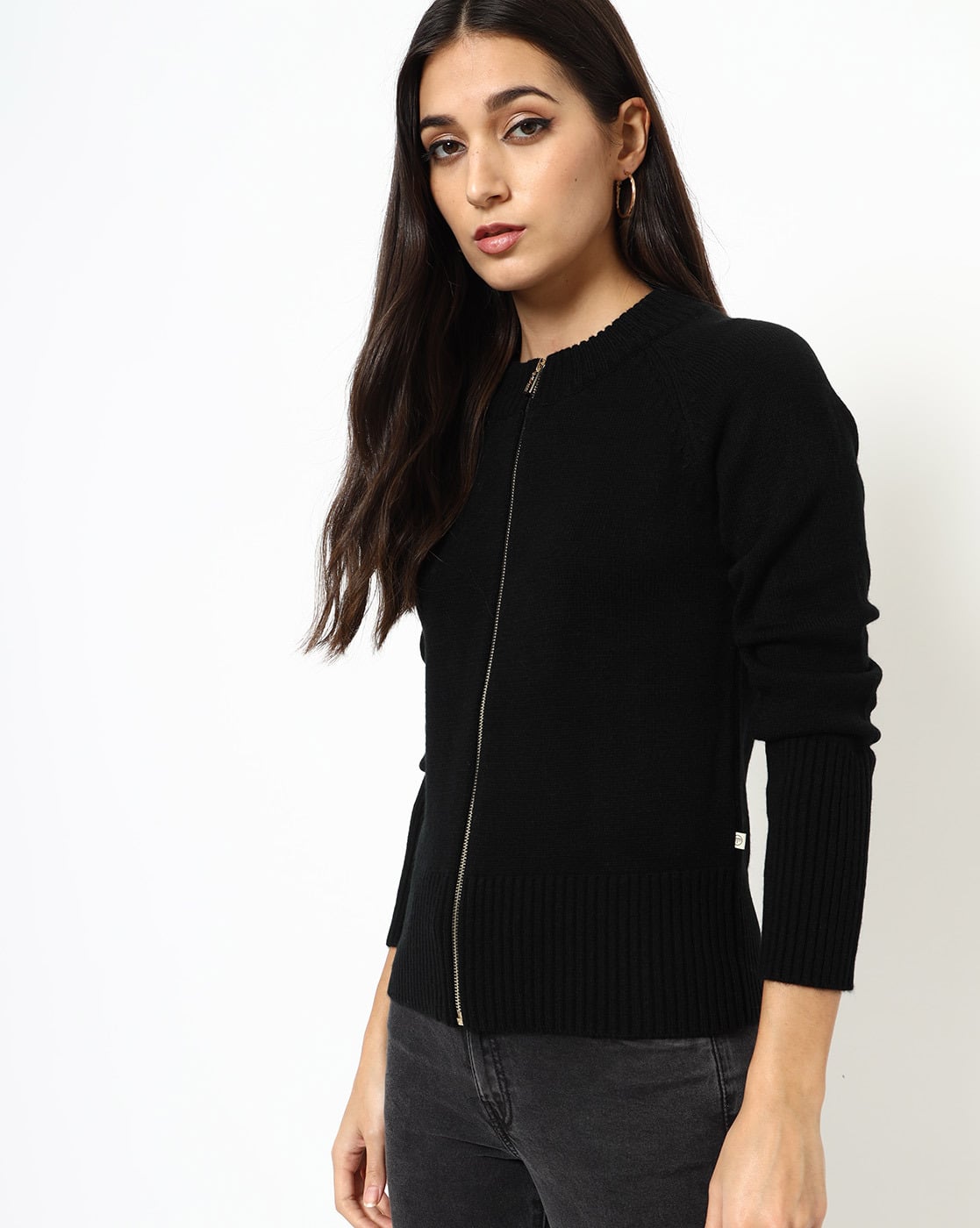 madame black sweater