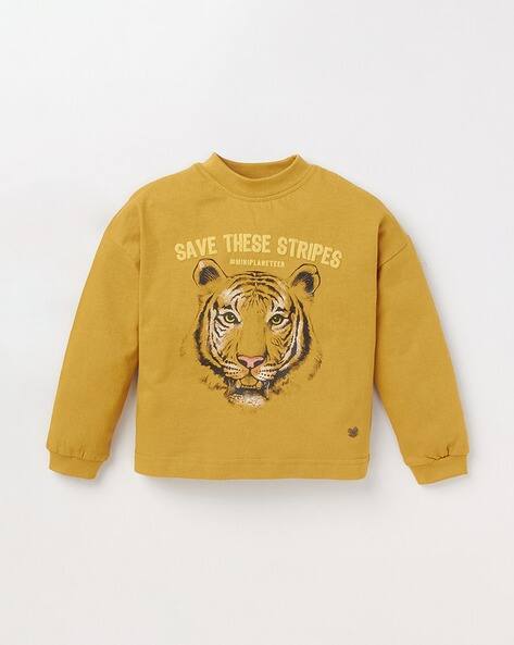 Buy Mustard Yellow Tshirts for Boys by 