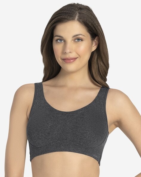 Pack of 2 Heathered Sports Bras