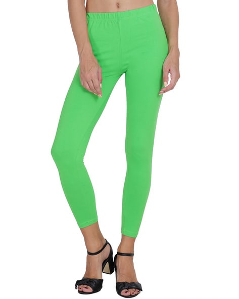 Neon Green Leggings - Buy Neon Green Leggings online in India