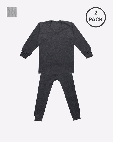 Buy Grey & Black Thermal Wear for Boys by MACK VIMAL Online
