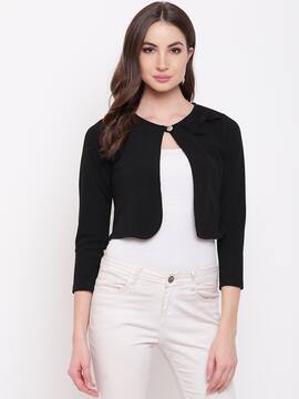 net crop jacket