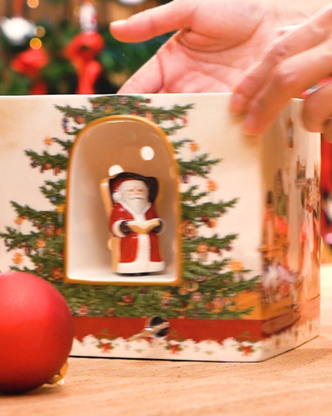Buy VILLEROY & BOCH Christmas Toys Square Gift Box | Multicoloured