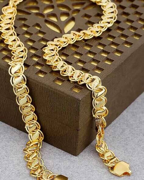 Buy Gold-Toned Chains for Men by 