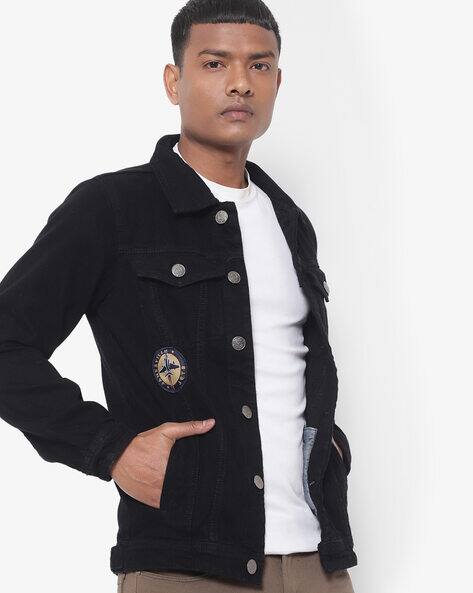 Buy Black Jackets \u0026 Coats for Men by 