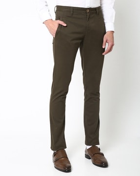 Buy John Players Blue Slim Fit Flat Front Trousers from top Brands at Best  Prices Online in India  Tata CLiQ