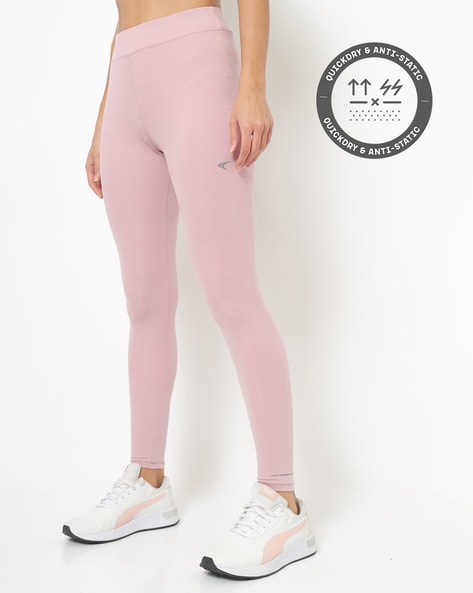 Buy Clovia Pink Active Tights for Women's Online @ Tata CLiQ