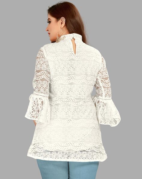 Buy White Tops for Women by Wedani Online