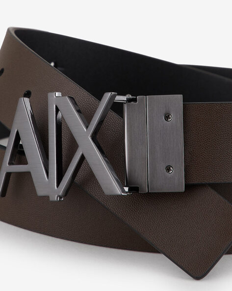 Buy Black & Brown Belts for Men by ARMANI EXCHANGE Online 