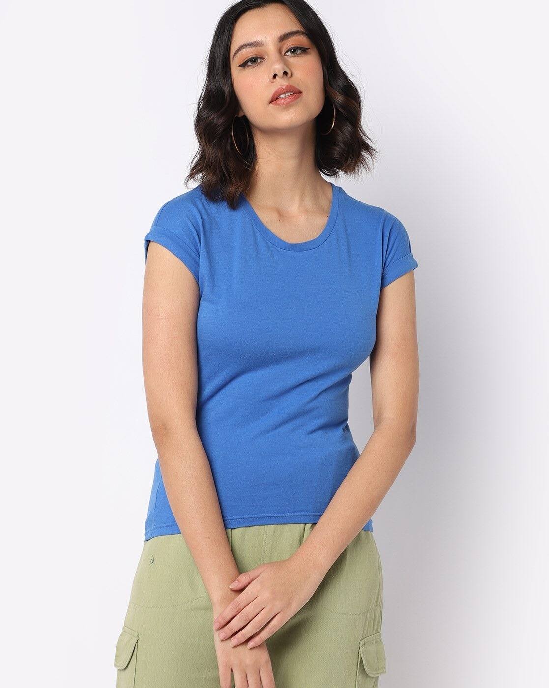 Buy Blue Tops for Women by Deal Jeans 