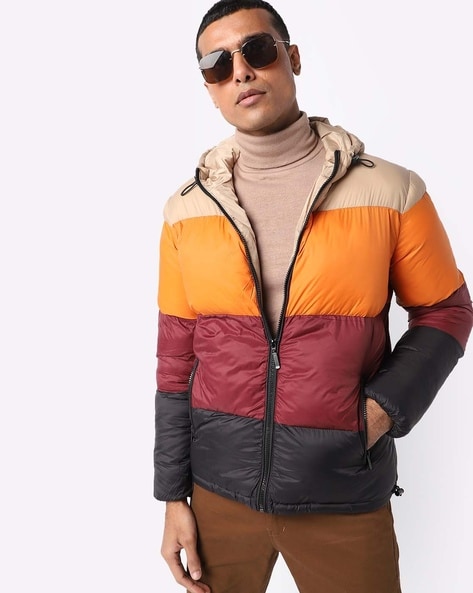 Buy United Colors of Benetton Yellow Quilted Jacket for Men Online @ Tata  CLiQ