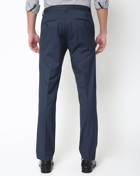 Buy Blue Trousers & Pants for Men by JOHN PLAYERS Online