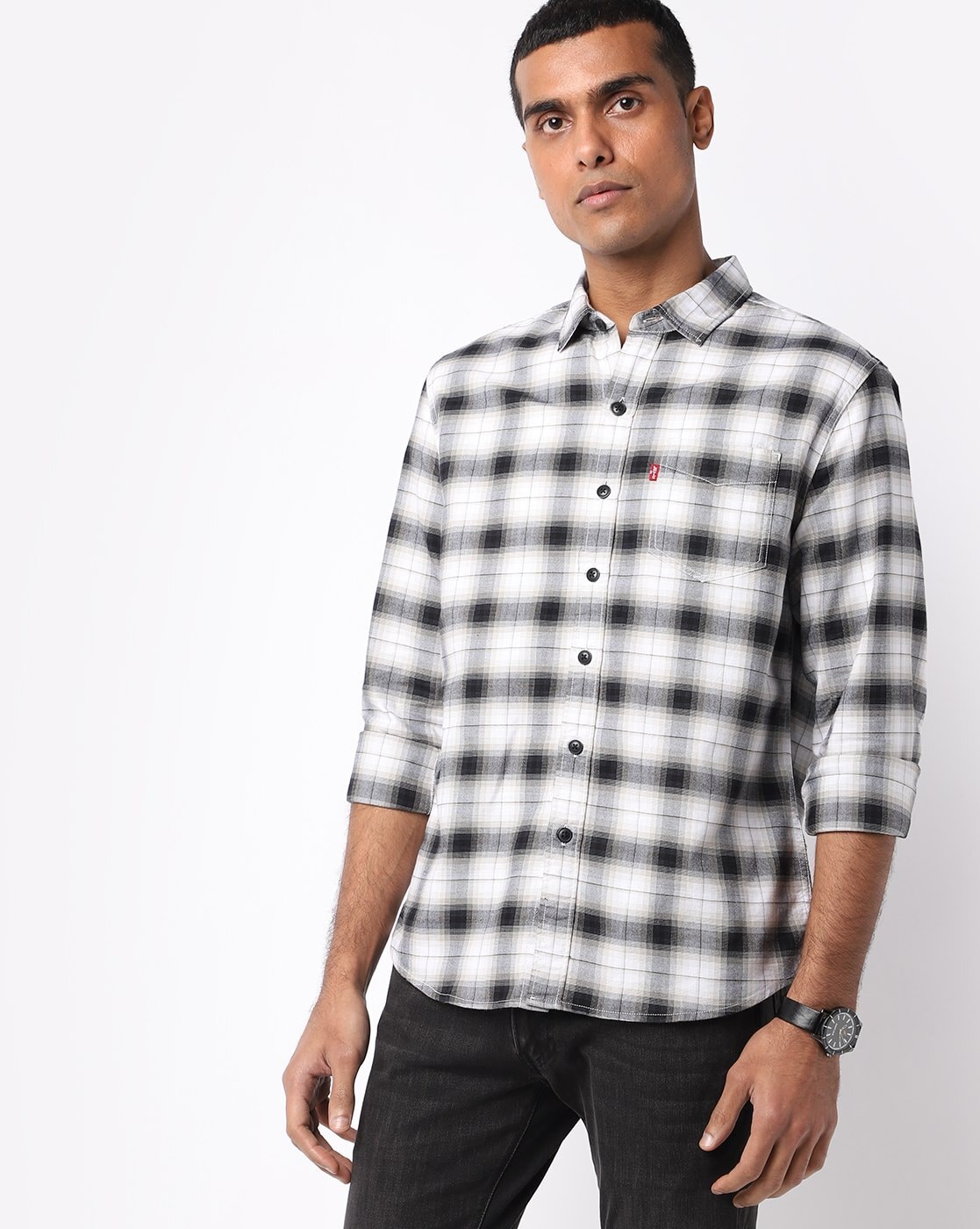 Buy White & Black Shirts for Men by LEVIS Online 