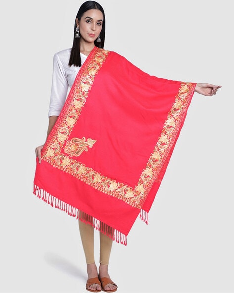 Floral Embellished Stole Price in India