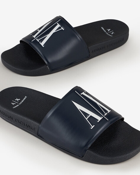 Buy Navy Sandals for Men by ARMANI EXCHANGE Online Ajio