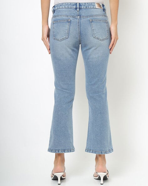 Buy Light Blue Jeans & Jeggings for Women by DNMX Online